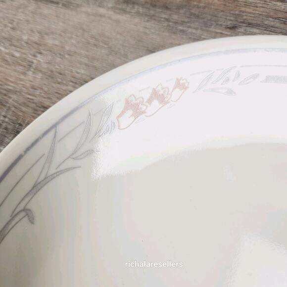 Corelle Rose Bouquet 10 1/4" Dinner Plates Lot of 3 Corning Vintage - Picture 3 of 6